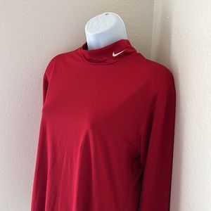 Nike Red Long Sleeve Top